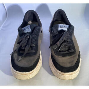 KIZIK PRAGUE MENS SZ 9.5 Sneakers SHOES WOMAN SZ 11 IN BLACK UNISEX